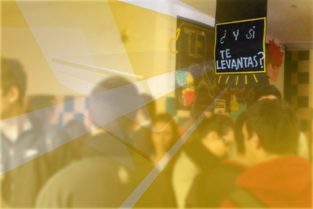 Pasillo del Colegio La Purísima - Cultura del Esfuerzo