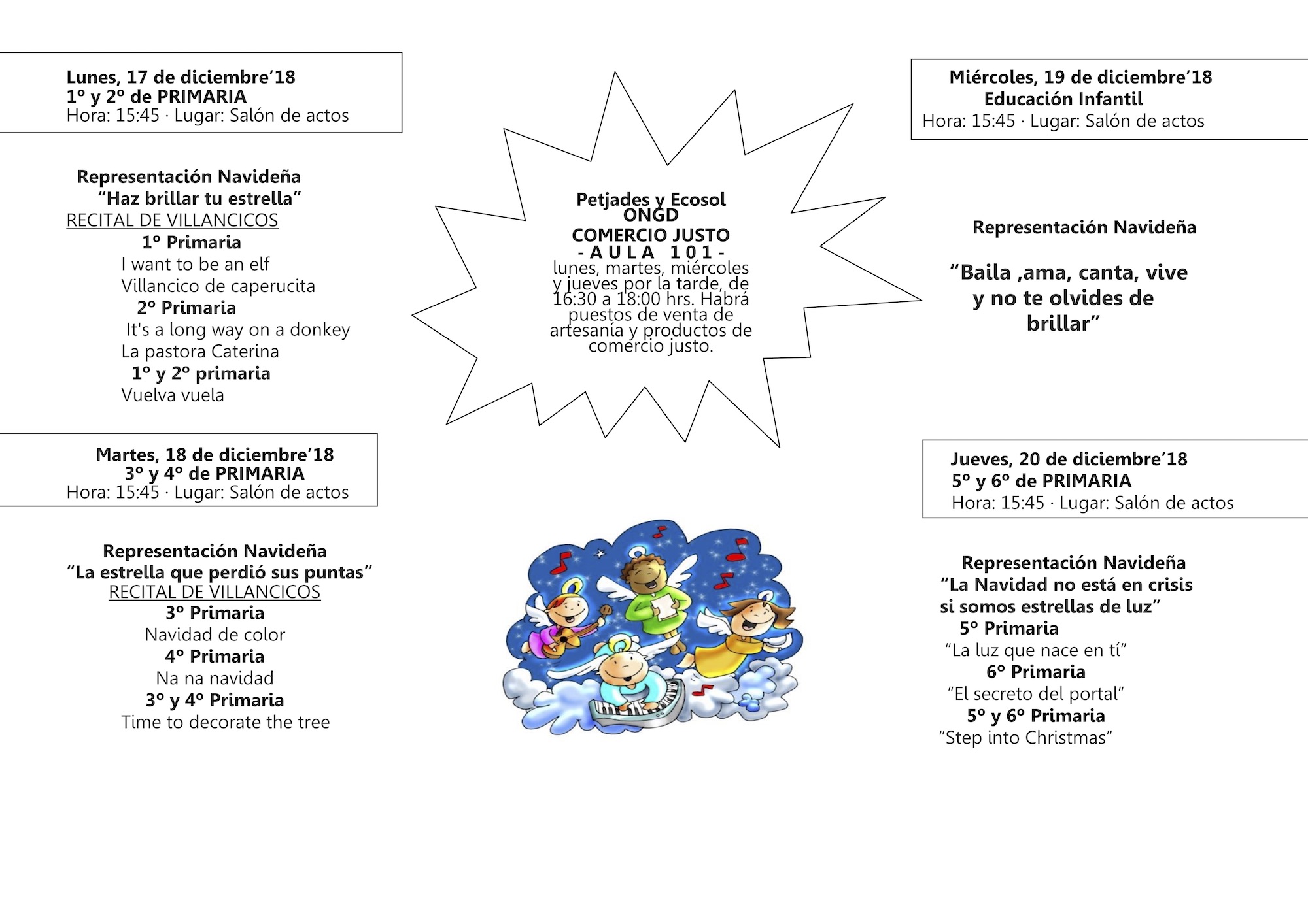 programa navidades 2018 2