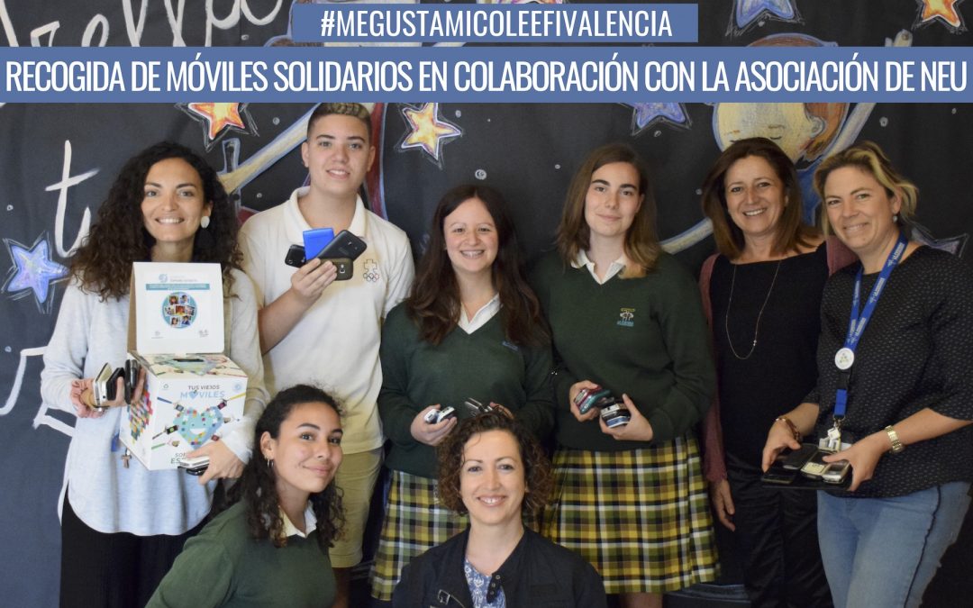 Recogida de móviles solidarios en colaboración con la Asociación De Neu
