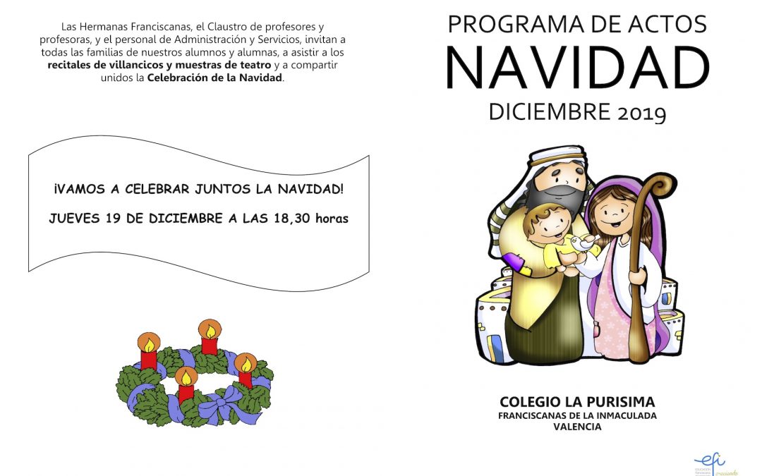 Festival Navidad 5º y 6º Primaria – Salón de actos – 15:45 horas