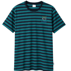 Camiseta rayas deportiva